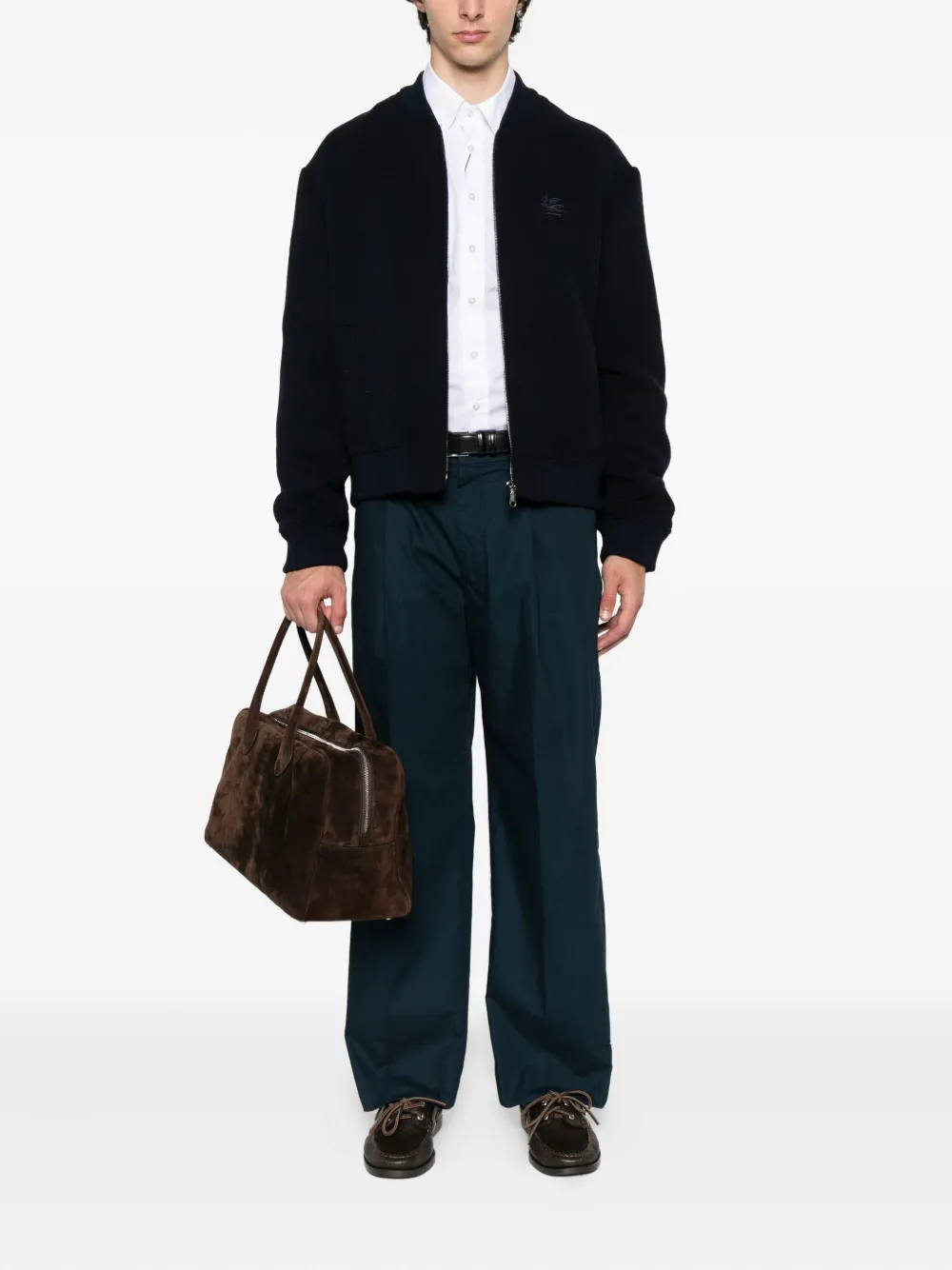 ETRO Overhemd met logo Wit