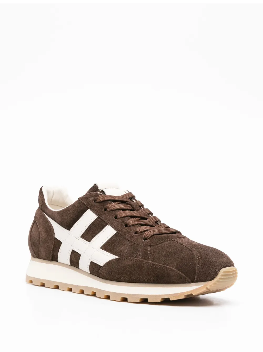 Hogan 86er suede sneakers Brown