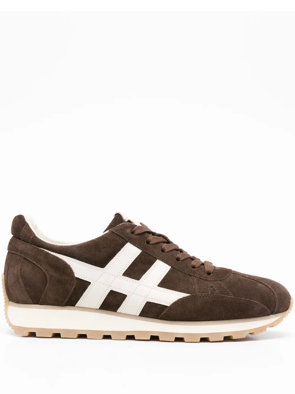 Hogan 86er suede sneakers Brown