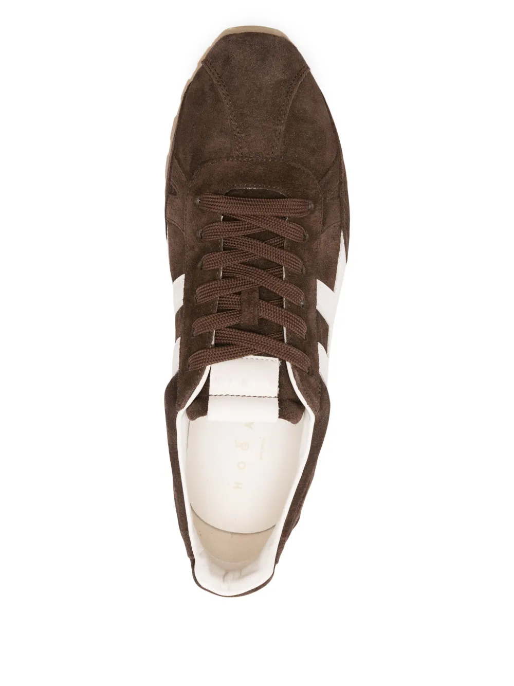 Hogan 86er suede sneakers Brown
