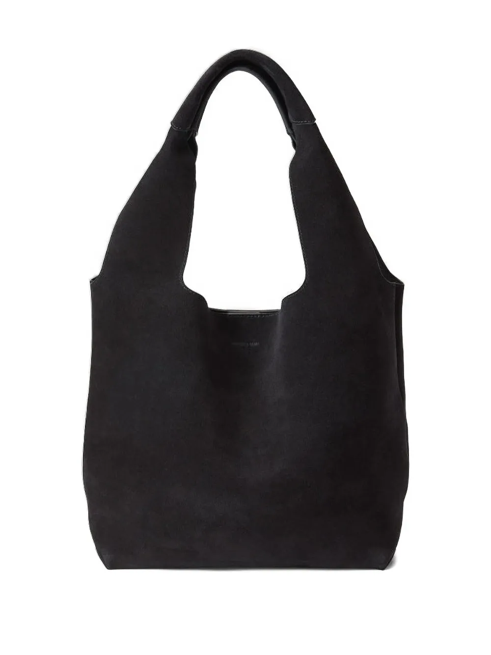 Veronica Beard Top-handle Suede Tote Bag In Black