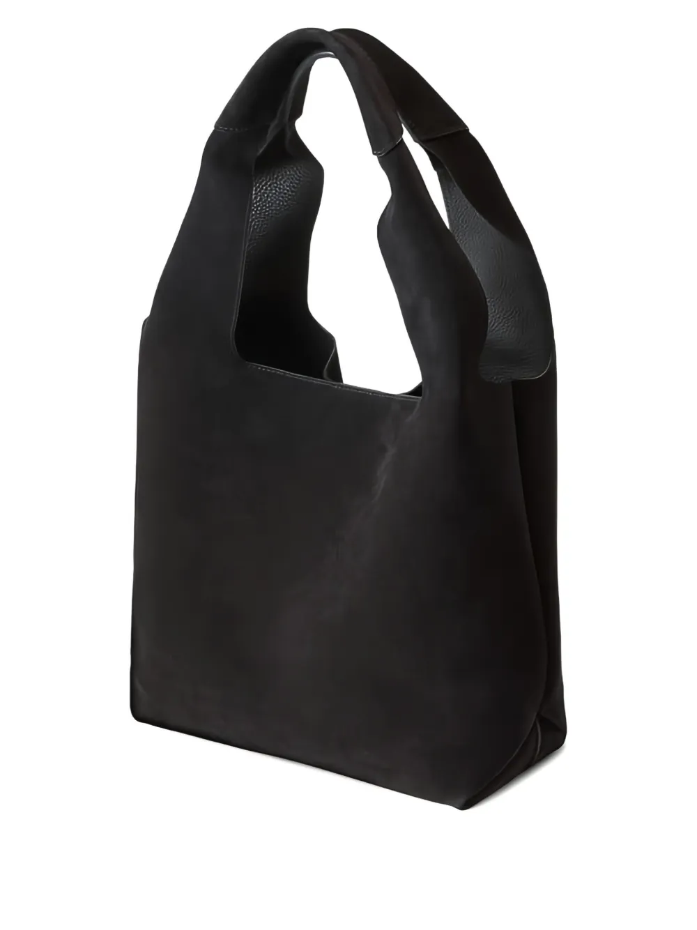 Veronica Beard Top-handle Suede Tote Bag In Black