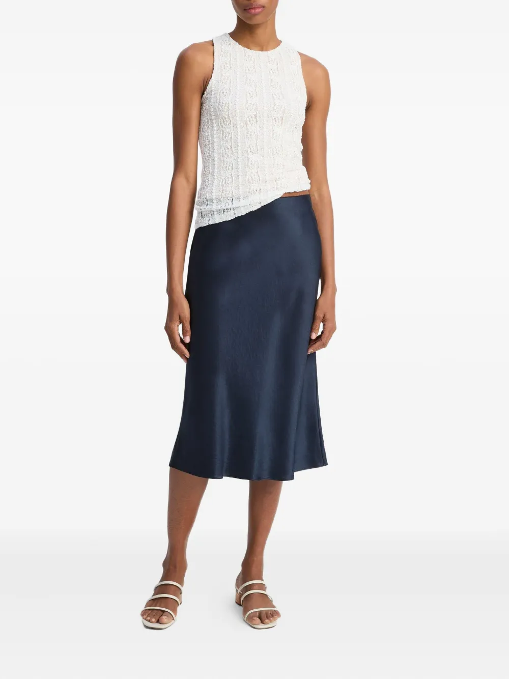 Vince high-neck textured knit top | Vests & Tank Tops | Image 2