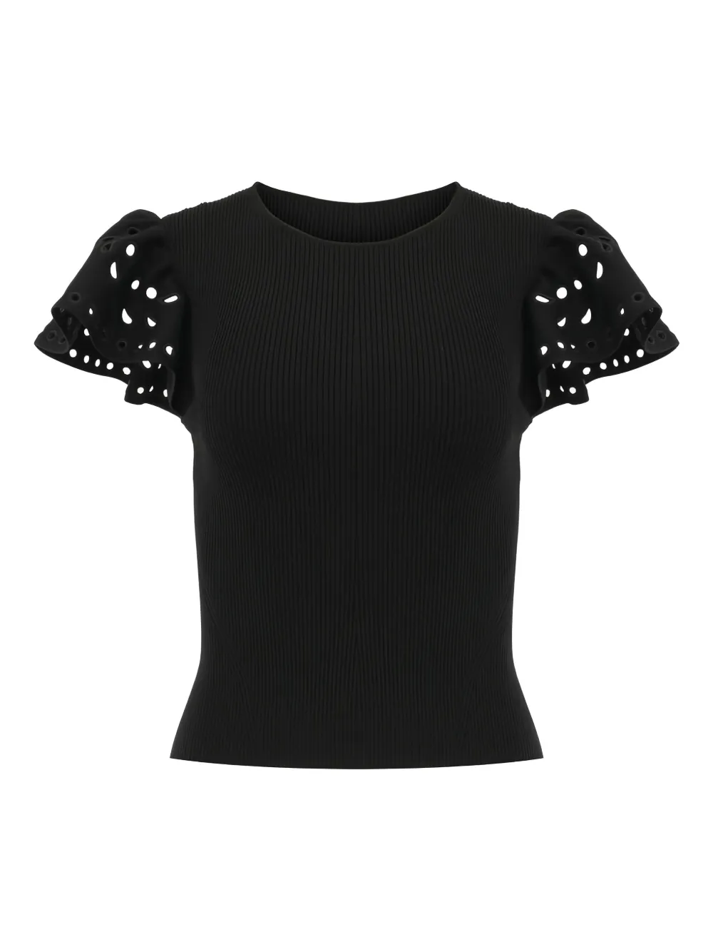 Ulla Johnson Edith ruffle-sleeve top | Black | Image 1