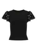 Ulla Johnson Edith ruffle-sleeve top - Black