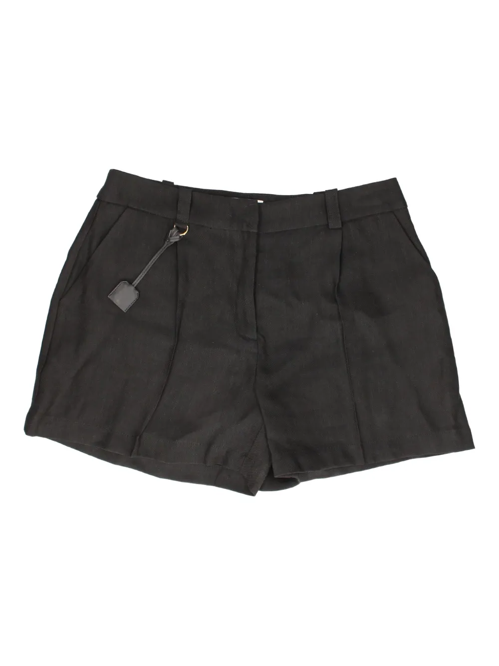 Elisabetta Franchi pleated shorts | Black | Image 1