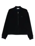 ETRO embroidered zip-up bomber jacket - Blue