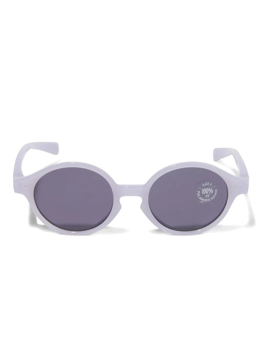 IZIPIZI KIDS #D zonnebril met rond montuur Paars