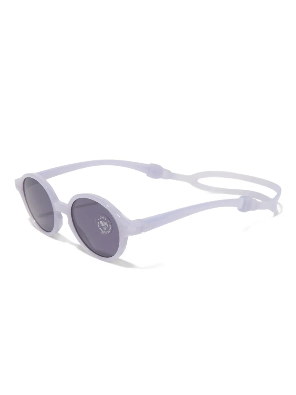 IZIPIZI KIDS #D zonnebril met rond montuur Paars