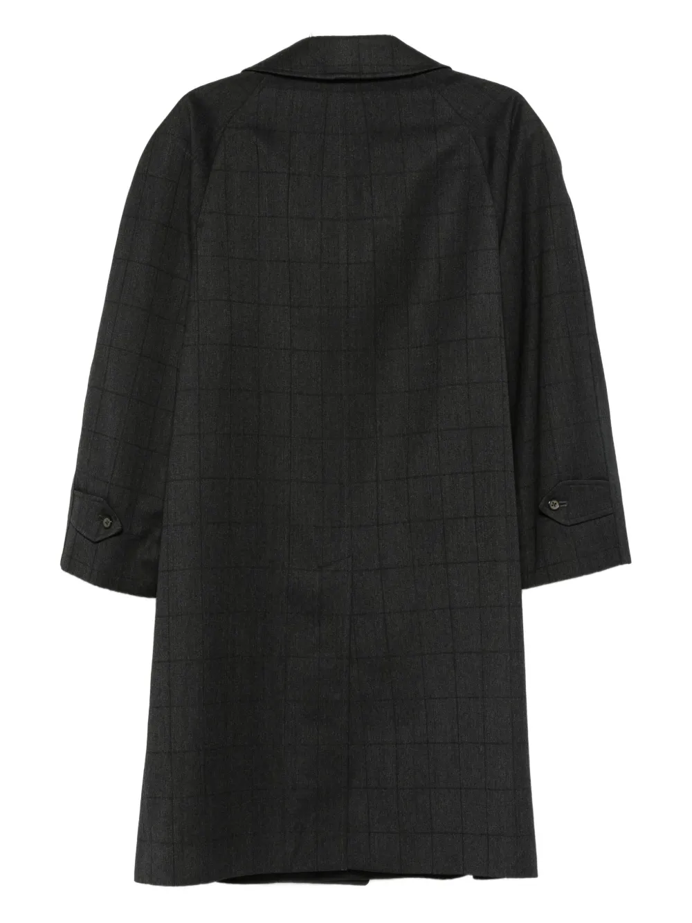 Burberry Pre-Owned 2000s Pimlico wool trench coat | Women | Image 2