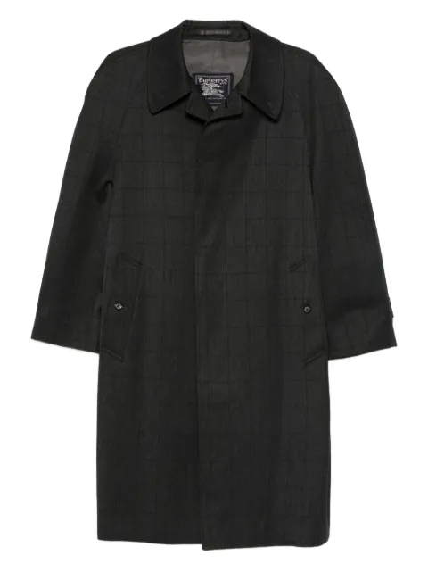 Burberry Pre-Owned 2000s Pimlico wool trench coat