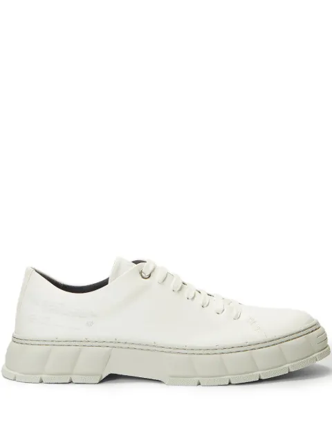 Virón lace-up panel sneakers
