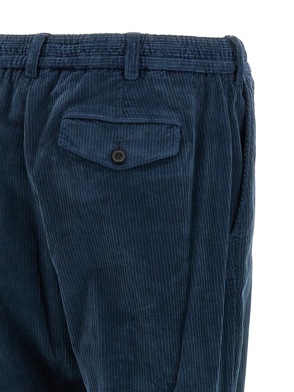 PT Torino Ribfluwelen broek Blauw