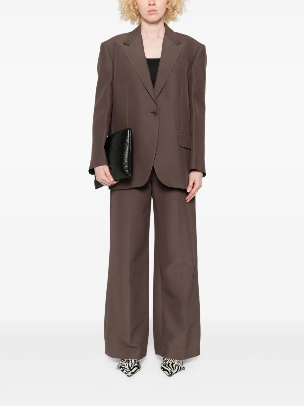 Weekend Max Mara single-button dropped-shoulder blazer | Blazers | Image 2