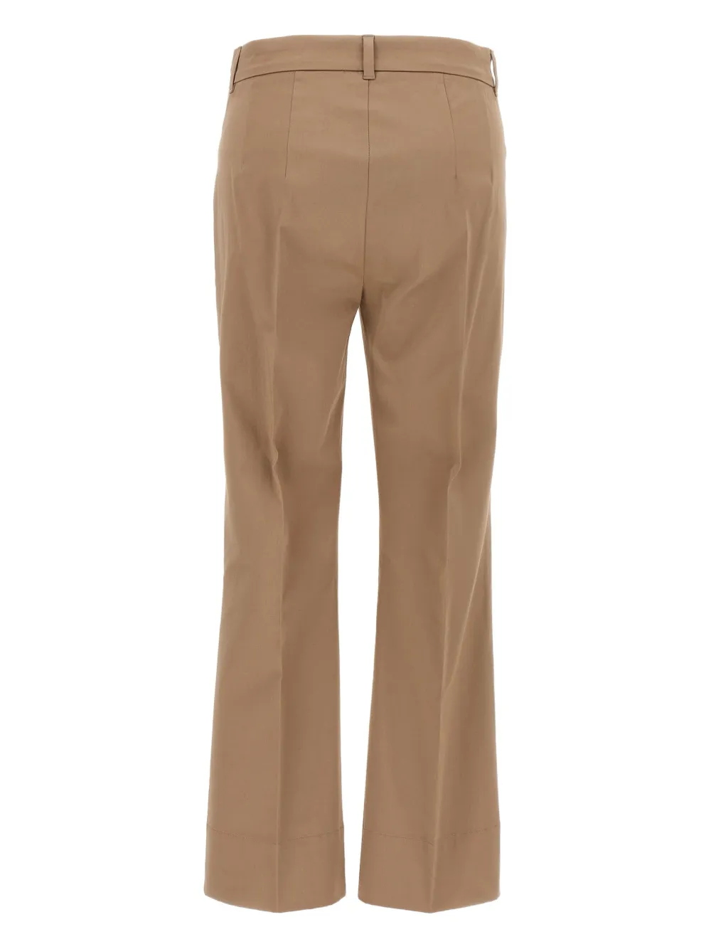 Max Mara Straight plooibroek Beige