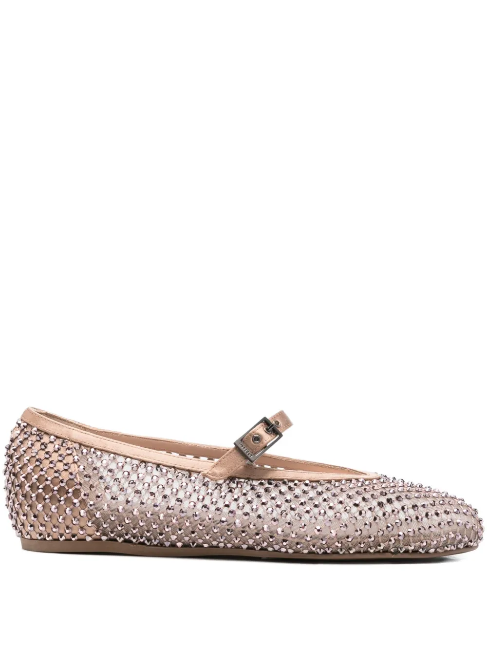 Le Silla Gilda embellished ballet flats Beige
