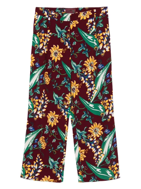 Prada Pre-Owned 2000s floral-print trousers