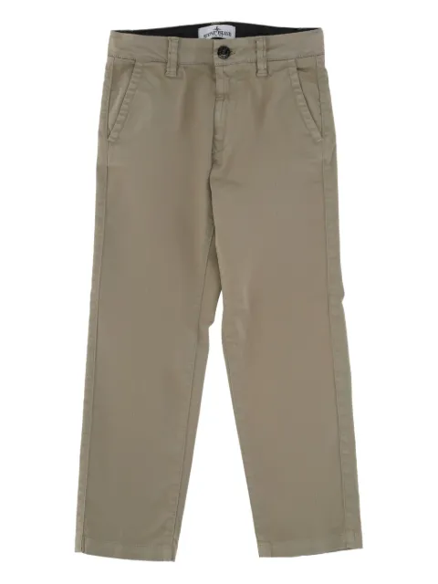 Stone Island Junior Hose mit Logo-Patch