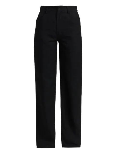Loulou belt-loops pants