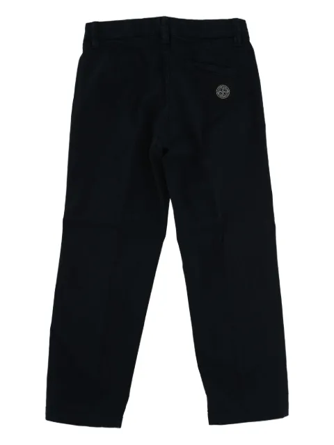 Stone Island Junior Hose mit Logo-Patch