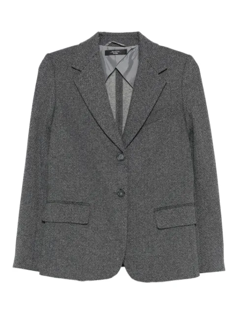 Weekend Max Mara notched button-fastening jacket