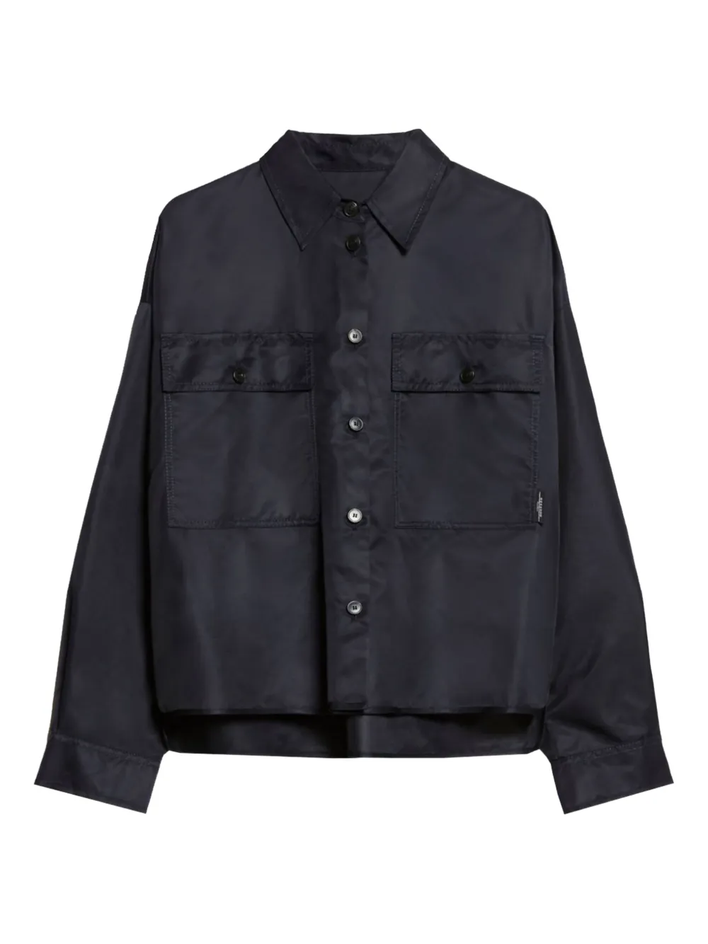 Weekend Max Mara Overhemd met klepzak Blauw