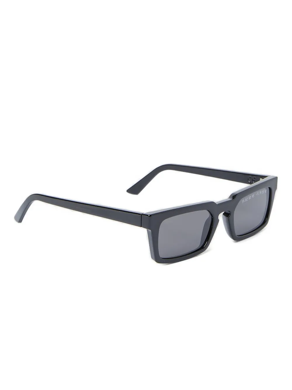 Clean Waves rectangle-frame sunglasses - Zwart