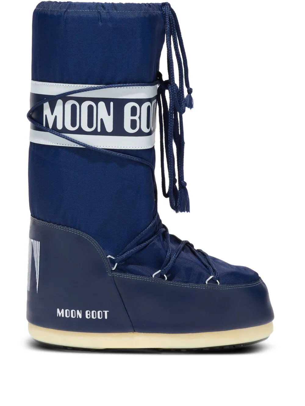 Moon Boot logo-band snow boots | Blue | Image 1