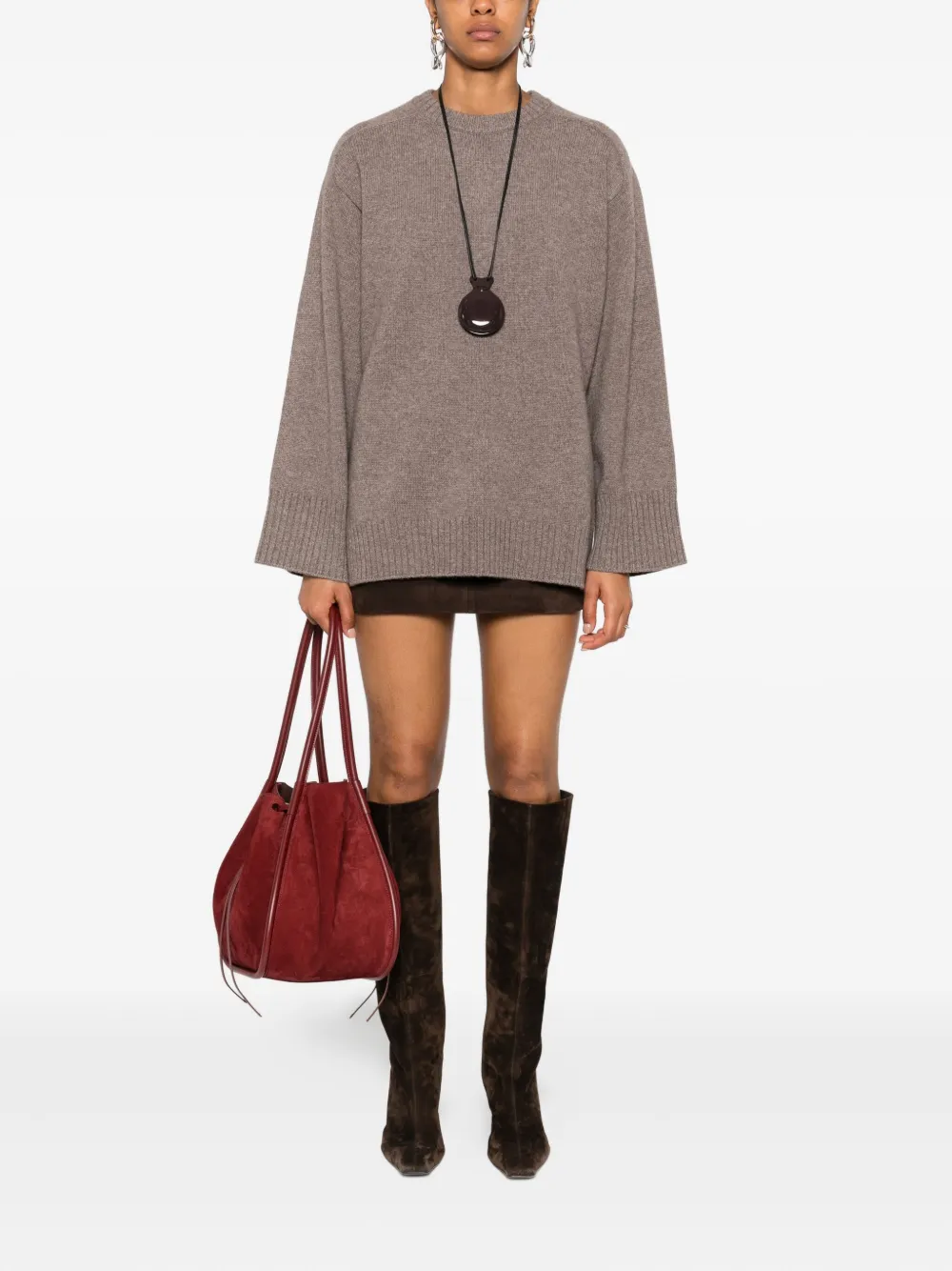 LouLou de Saison round-neck sweater | Jumpers | Image 2