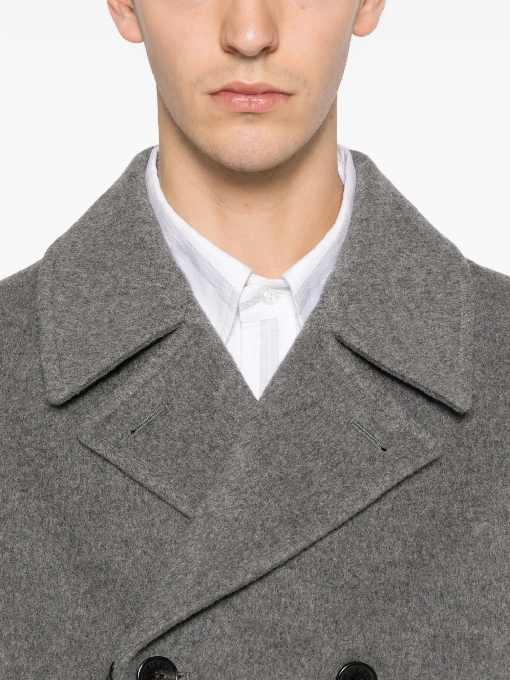 Mackintosh Double-breasted coat Grijs