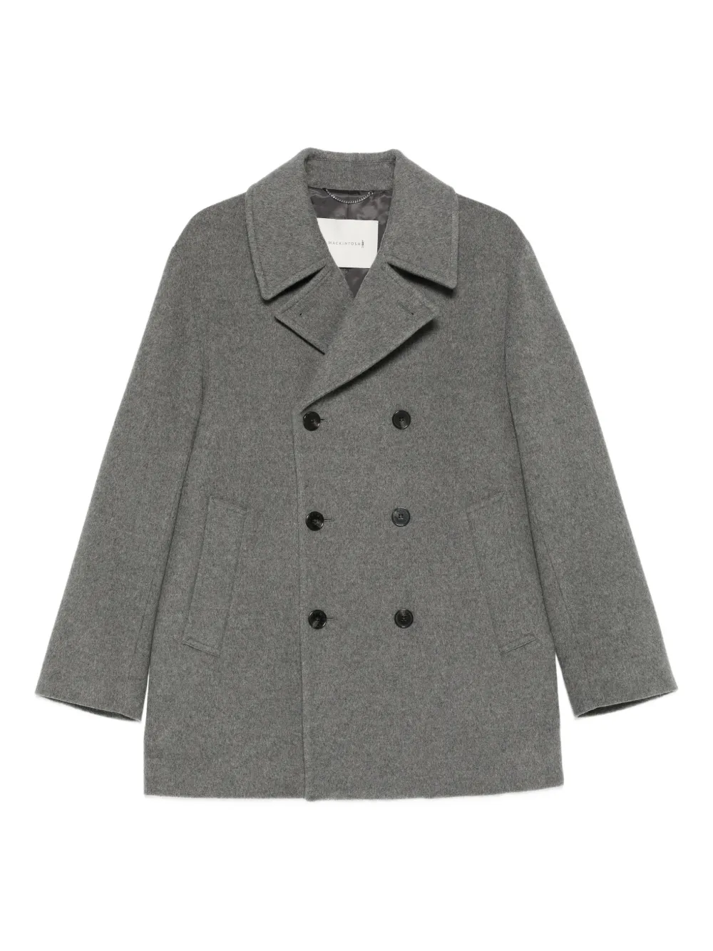 Mackintosh Double-breasted coat | Grey | Image 1