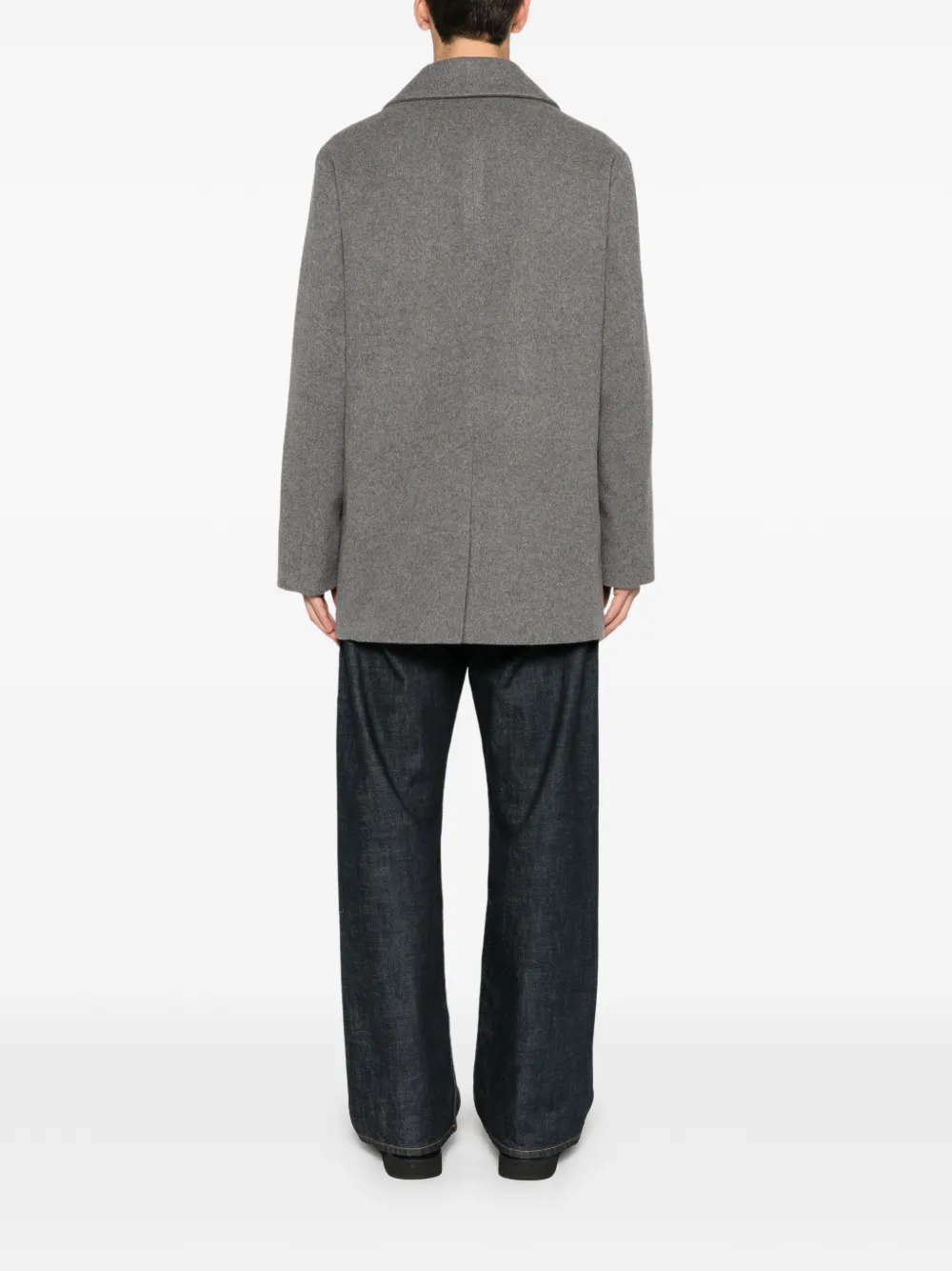 Mackintosh Double-breasted coat Grijs