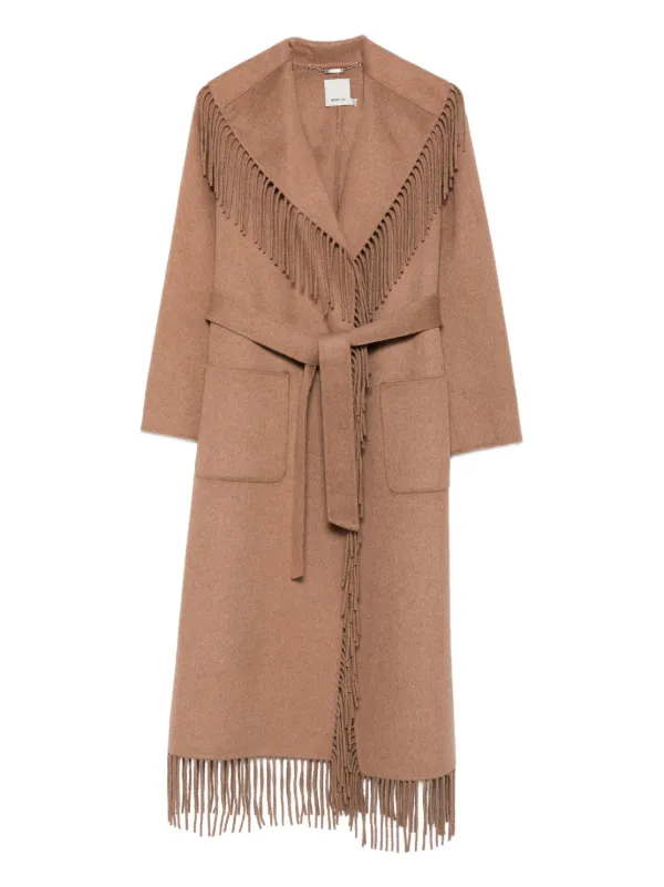 Simkhai Carrie Coat in Brown