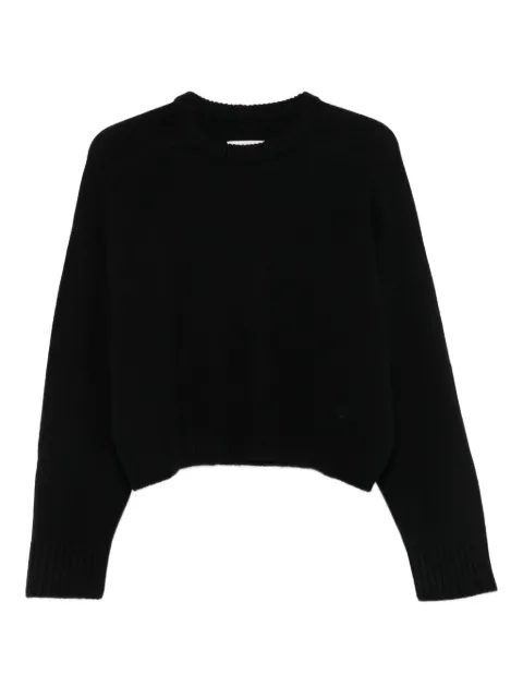 LouLou de Saison round-neck crop sweater