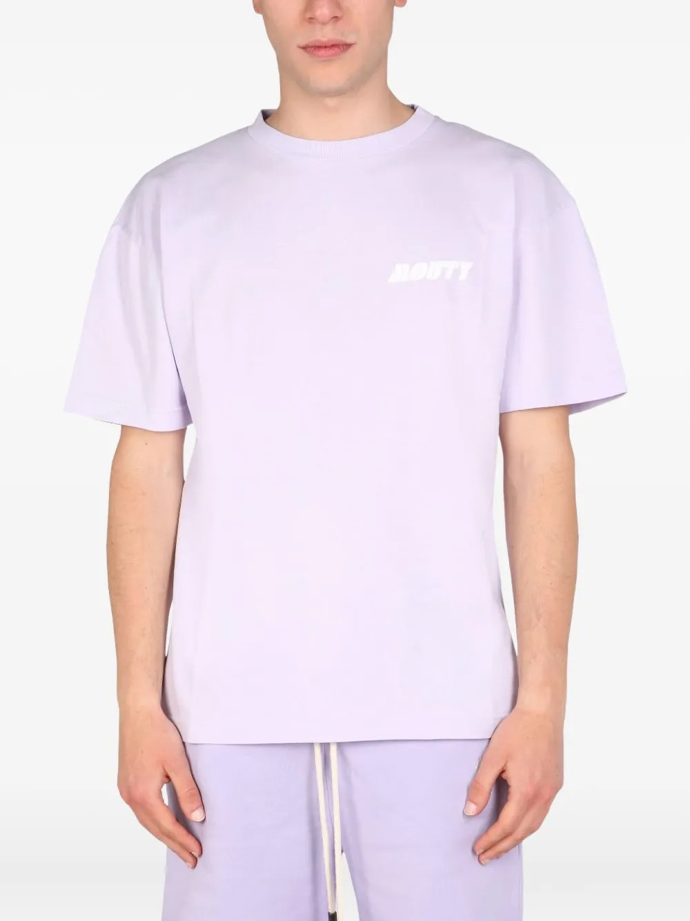 MOUTY playera con logo estampado | morado | Image 1