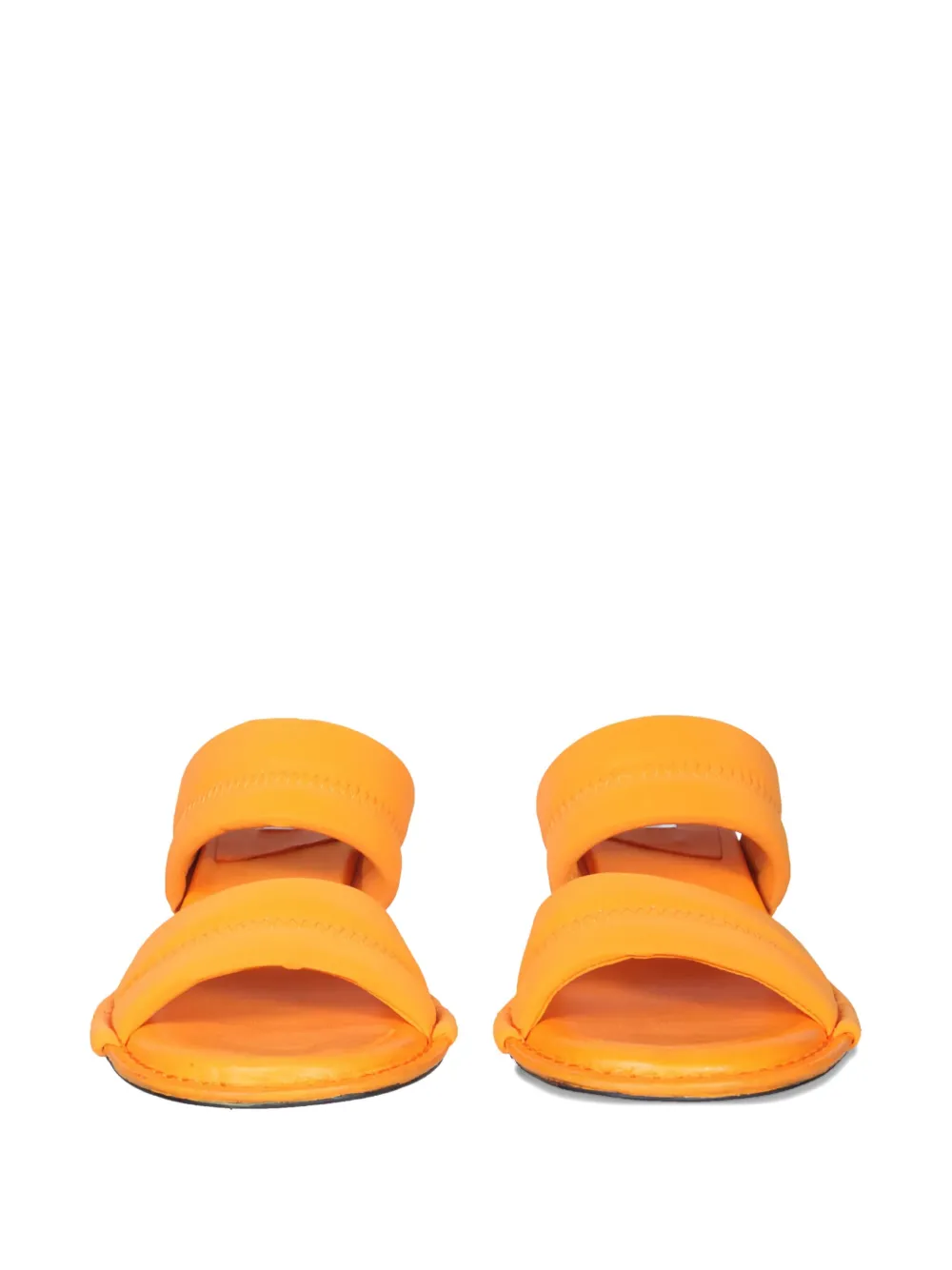 Miista strap heeled sandals Oranje