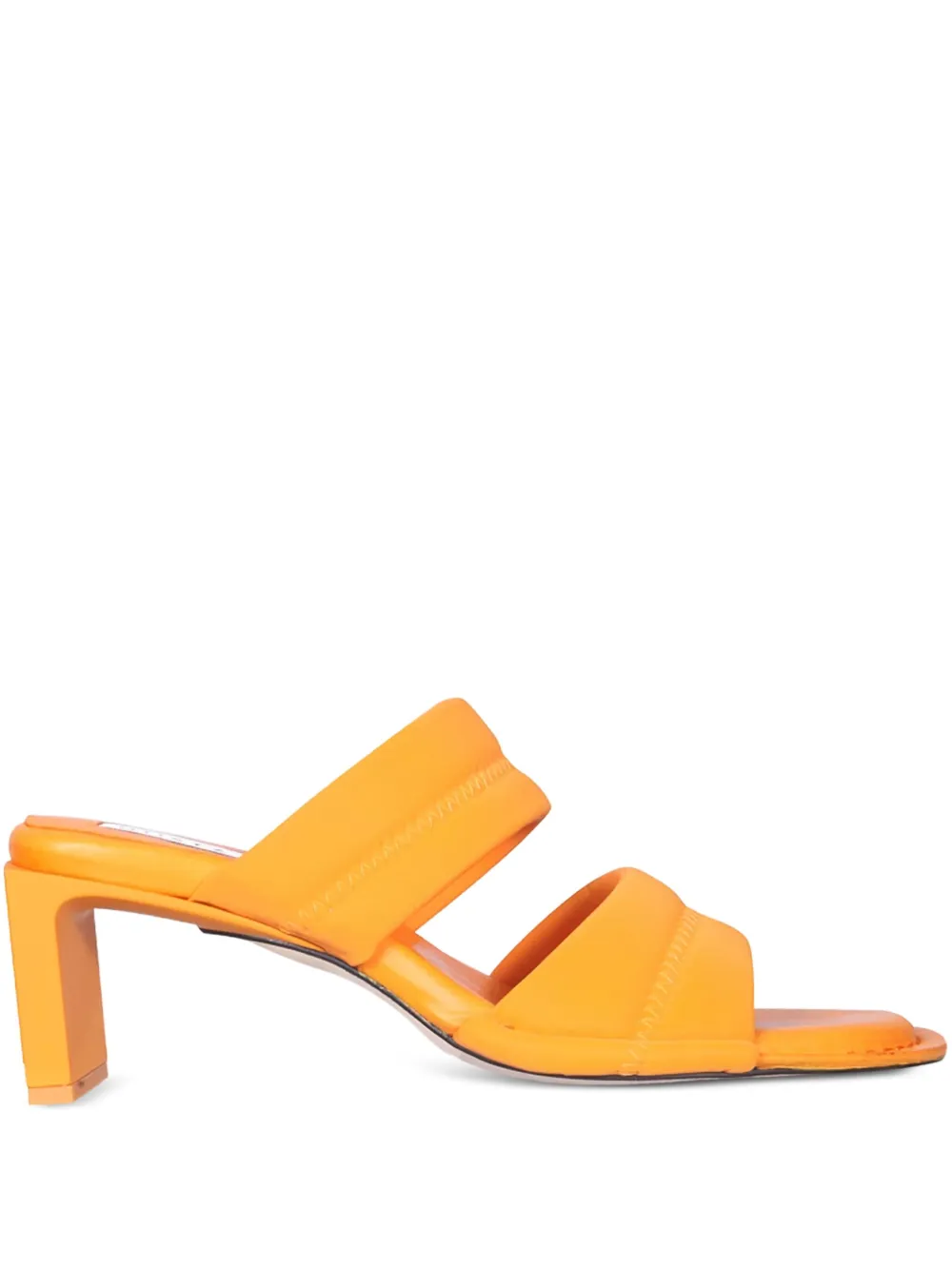 Miista strap heeled sandals Oranje