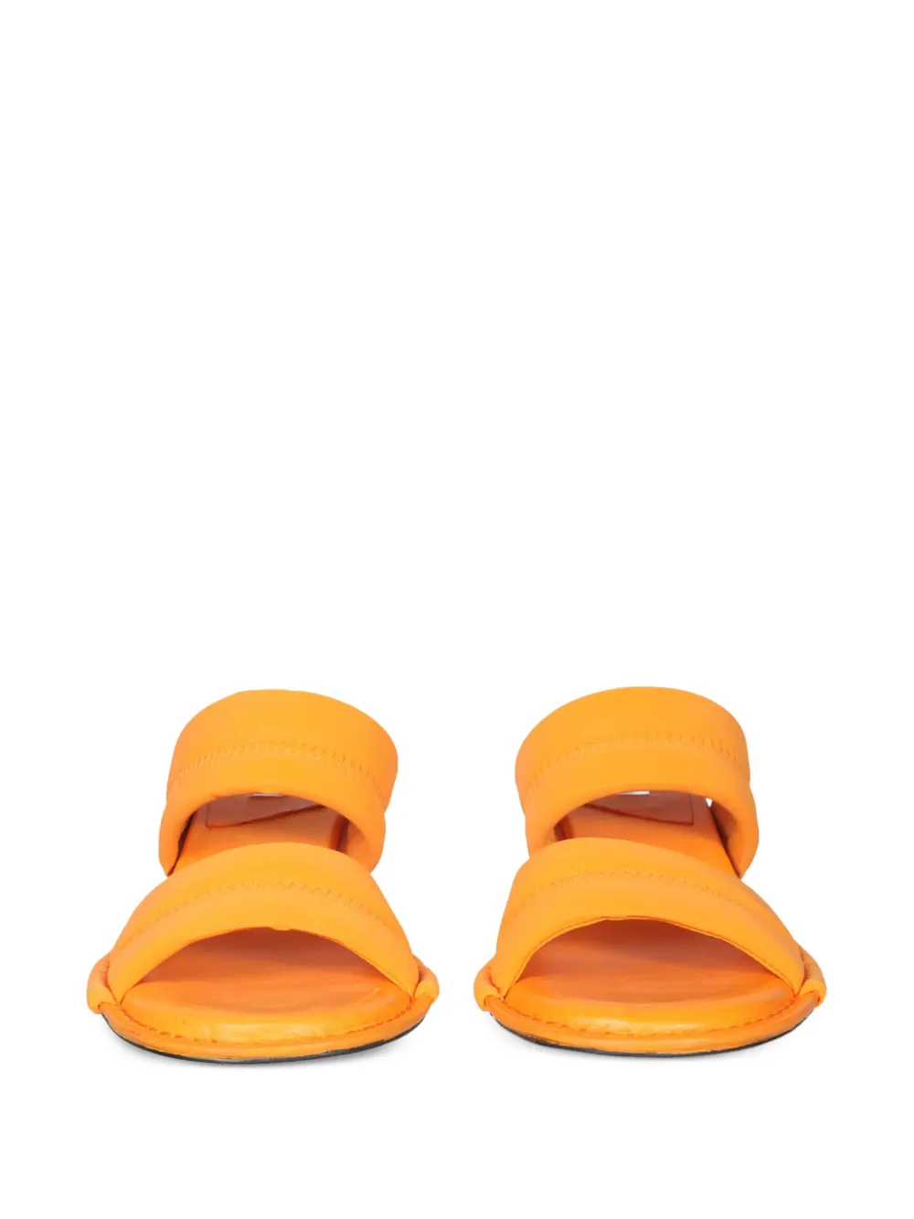 Miista Sandalen met bandje en hak Oranje