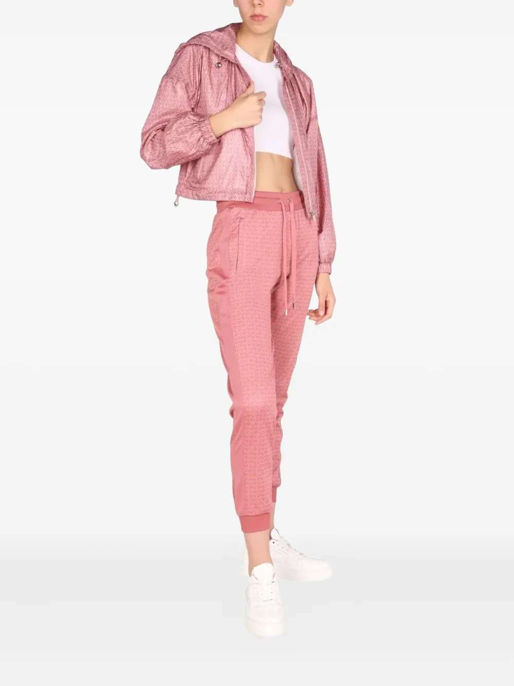 Michael Michael Kors hooded patterned jacket | Cropped Jackets | Image 2
