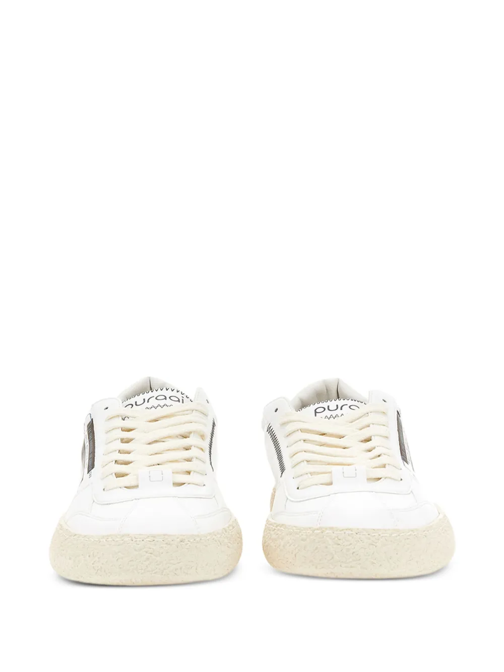 Puraai leather panelled sneakers | Low-Tops | Image 2