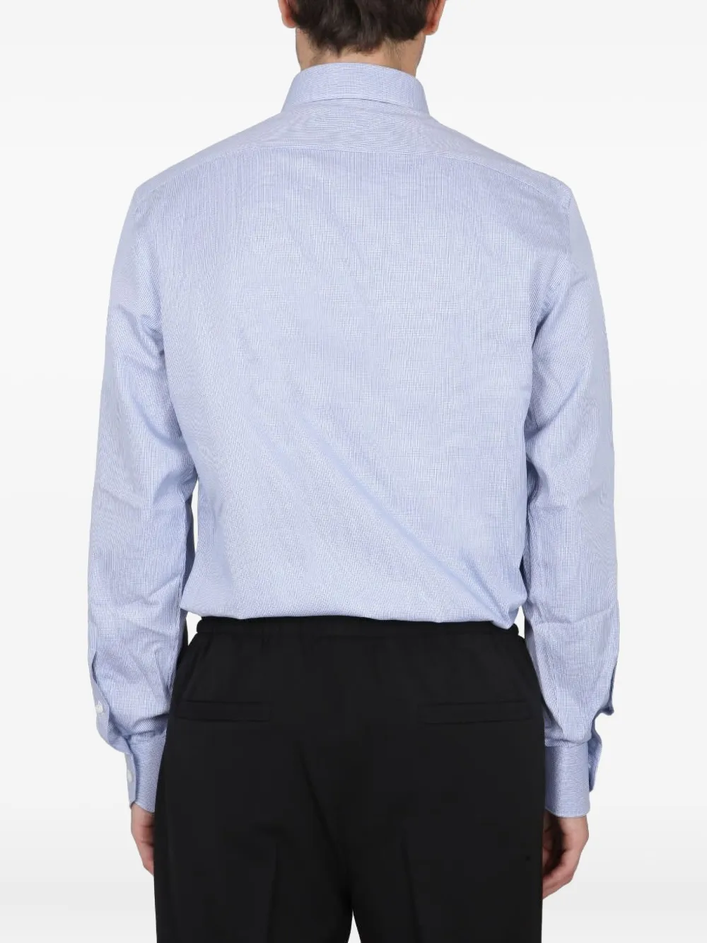 Zegna Overhemd Blauw