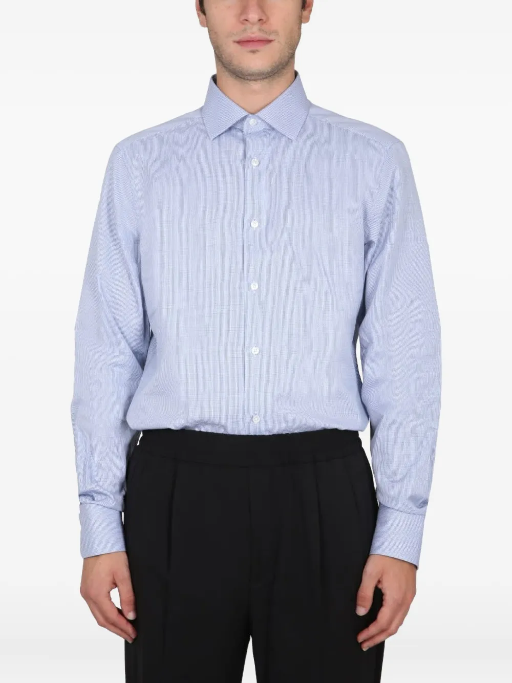 Zegna camisa con botones | azul | Image 1