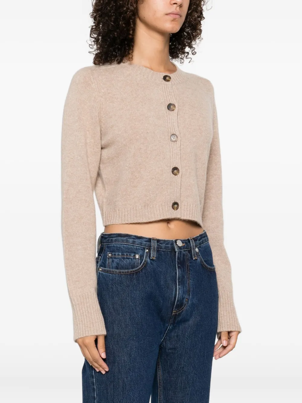 LouLou de Saison Zephir LDS cashmere cardigan Beige