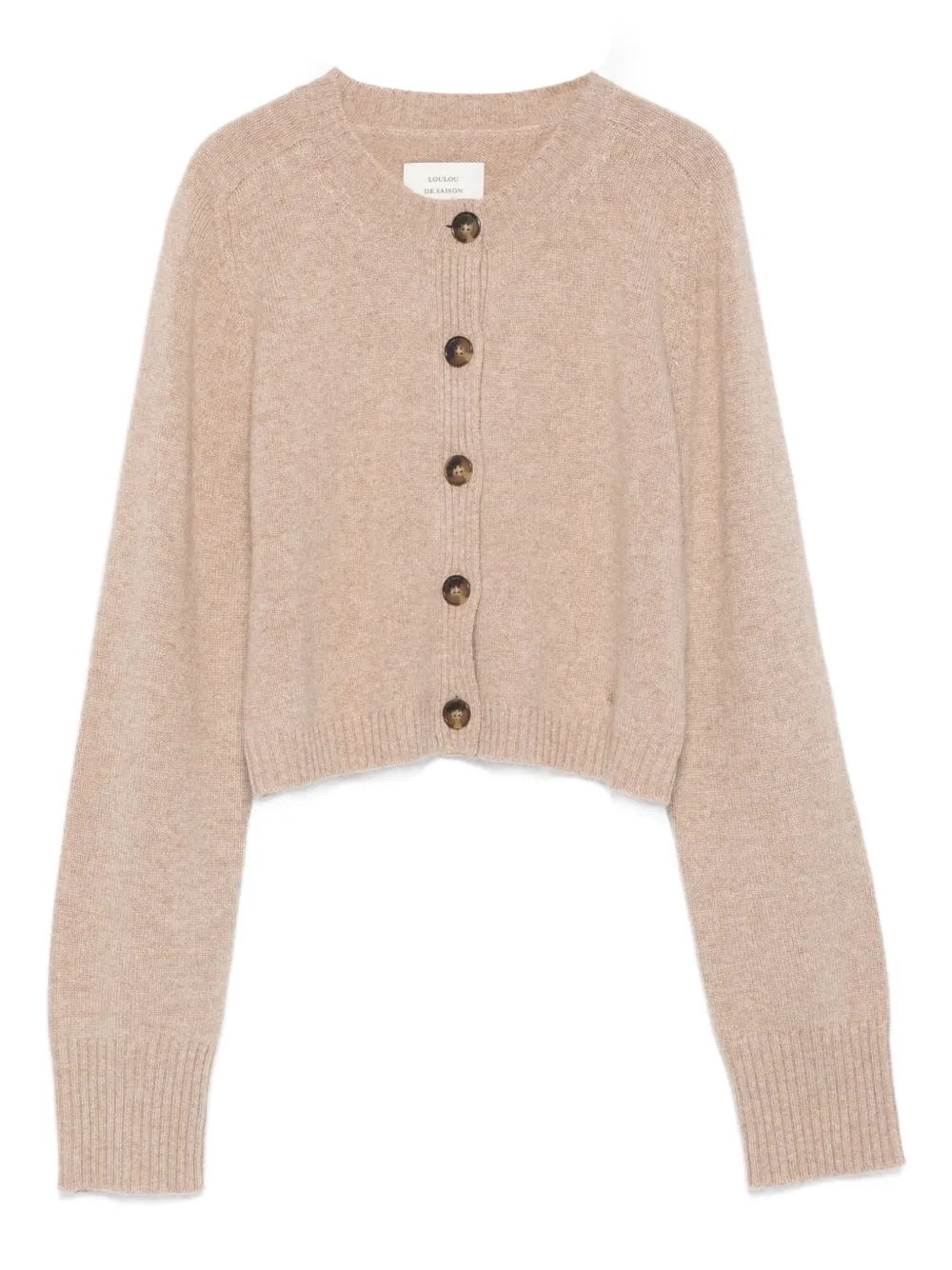 LouLou de Saison Zephir LDS cashmere cardigan Beige