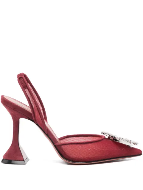 Amina Muaddi 70mm Amina heeled pumps