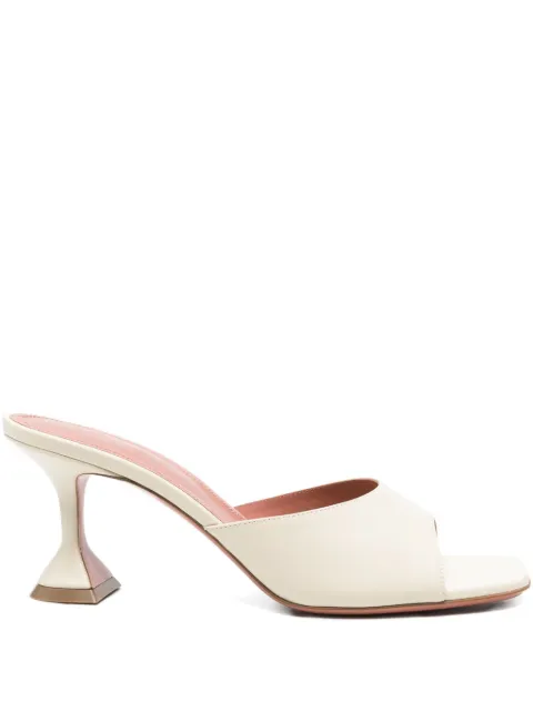 Amina Muaddi 70mm Lupita heeled mules