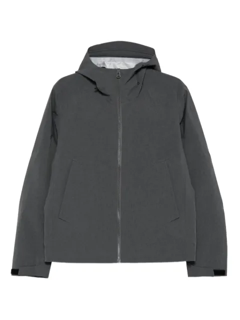 J.LAL hooded zip-front jacket
