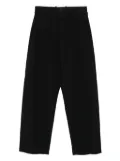J.LAL Uvas pleated-front trousers - Black