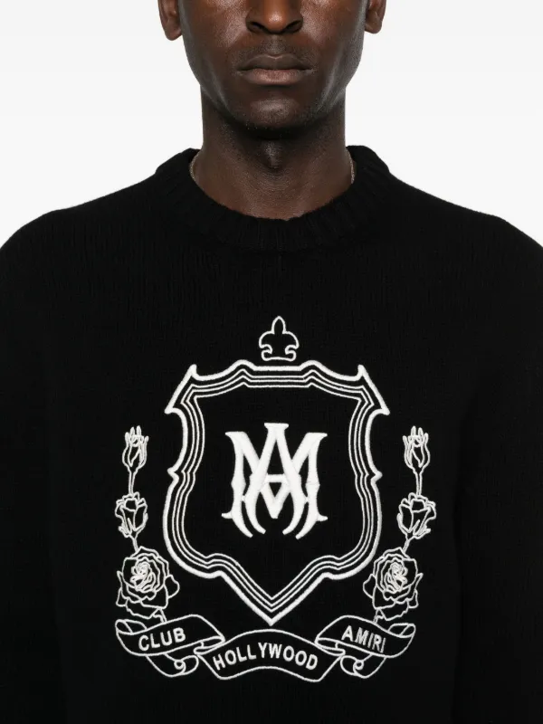 AMIRI プリント スウェットシャツ | ブラック | FARFETCH JP