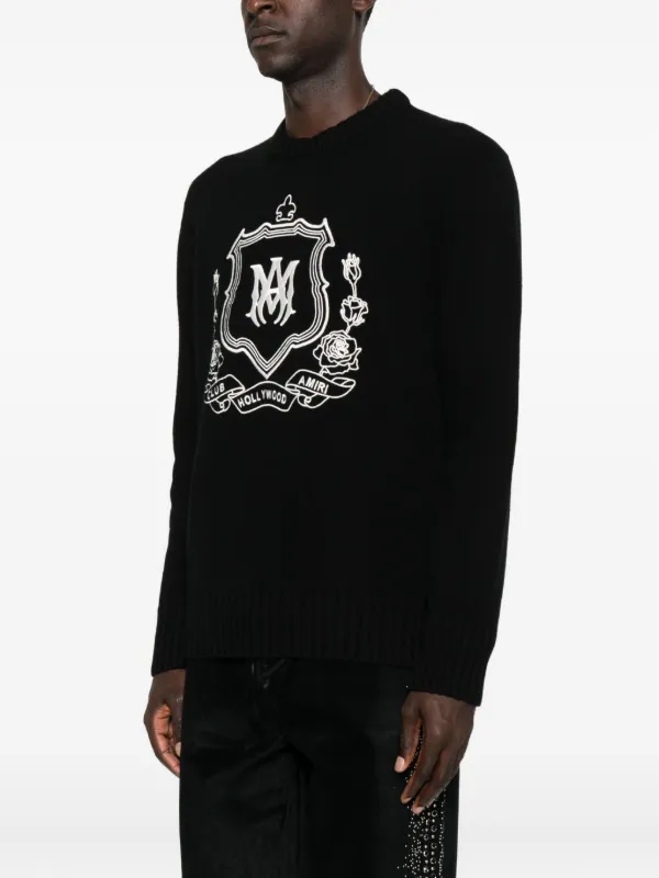AMIRI プリント スウェットシャツ | ブラック | FARFETCH JP